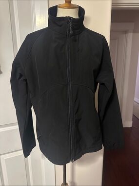 Black Diamond Women’s Softshell Full-Zip Jacket Black Size XL EUC